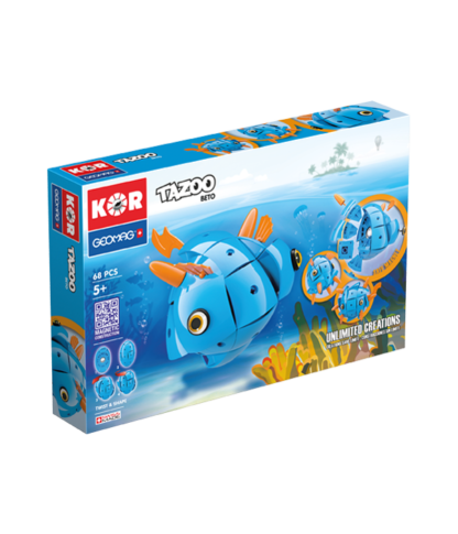 Magnetic KOR Tazoo Beto construction toys 68pc